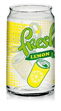 ÜVEGPOHÁR "LEMON" 450 ML