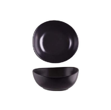  SALÁTÁSTÁL PORCELÁN BLACK ALPHA 21CM