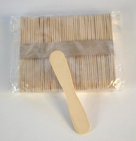 SPATULA FA BABAPISKÓTA FORMA 9,2X1 CM, 50DB/CSOMAG BLISZTERES