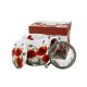 BÖGRE HORDÓ SZŰRŐS 430ML PORCELÁN CLASSIC POPPIES