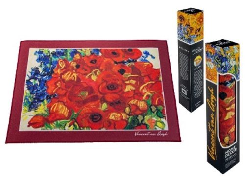 TÁNYÉRALÁTÉT VAN GOGH POPPIES 40*29,5CM