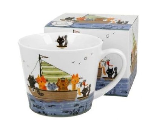 BÖGRE PORCELÁN 610ML "CATS CREW"