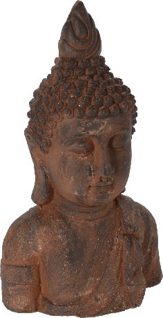 BUDDHAFEJ MGO 53CM RUSZTIKUS