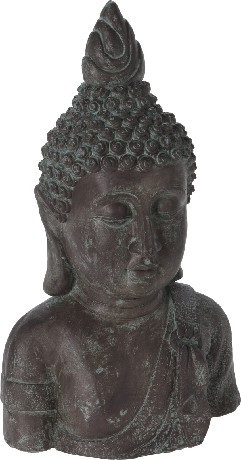 BUDDHAFEJ MGO 53CM ZÖLDES