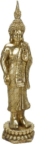 BUDDHA MGO 87CM ARANY