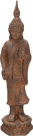 BUDDHA MGO 87CM RUSZTIKUS