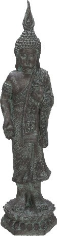 BUDDHA MGO 87CM ZÖLDES