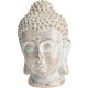 BUDDHA FEJ 23CM POLYSTONE