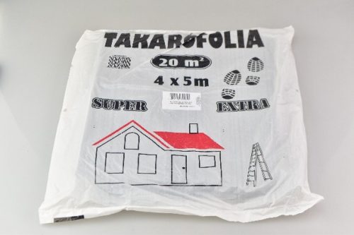 TAKARÓFÓLIA LÉTRÁZHATÓ 4X5M VASTAGSÁG: 0,035MM