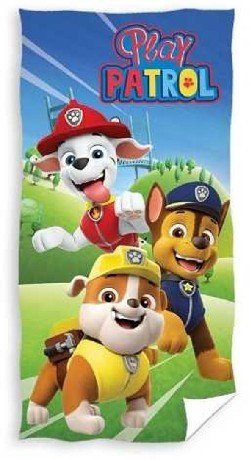 TÖRÖLKÖZŐ 100% PAMUT 70X140CM PAW PATROL