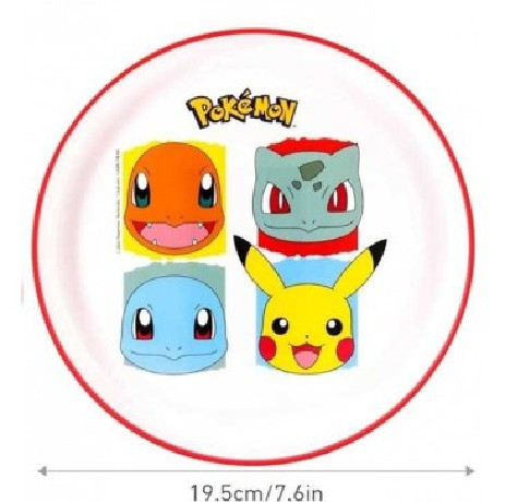 TÁNYÉR MŰA. 19,5CM POKEMON