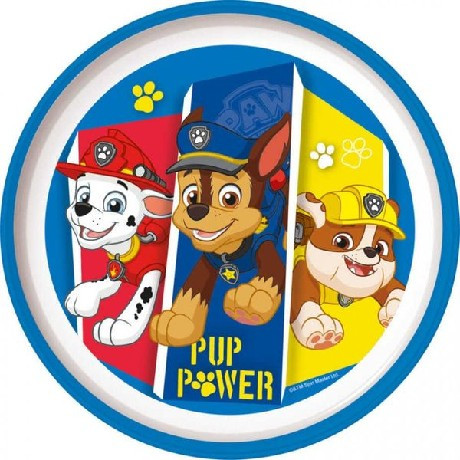 TÁNYÉR PRÉMIUM MŰA. 19,5CM PAW PATROL FIÚ