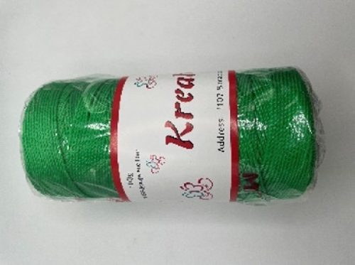 FÉNYES FONAL ZÖLD 100G 100% POLIPROPILÉN