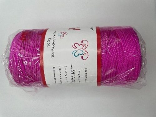 FÉNYES FONAL PINK 100G 100% POLIPROPILÉN