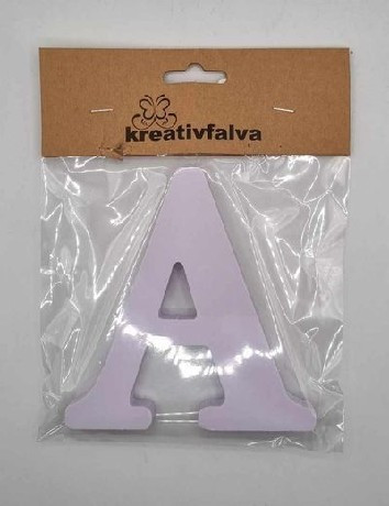 FA BETŰ FEHÉR 10CM, "A"