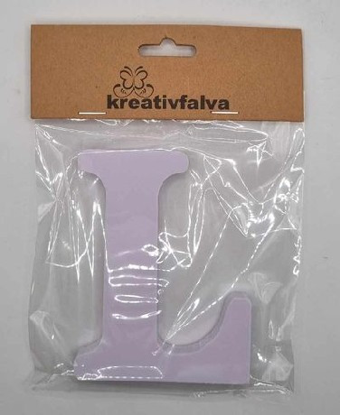 FA BETŰ FEHÉR 10CM, "L"