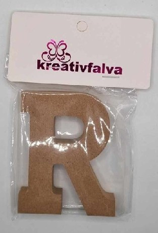 FA BETŰ NATÚR 10CM, "R"