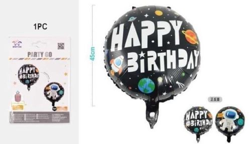 LUFI UNIVERZUM "HAPPY BIRTHDAY" FELÍRAT 45CM