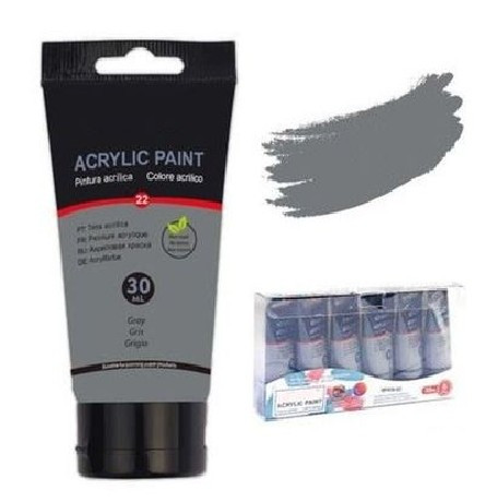 AKRILFESTÉK 30ML GRAFIT SZÜRKE