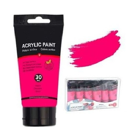 AKRILFESTÉK 30ML NEON PINK