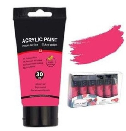 AKRILFESTÉK 30ML FÉMES MAGENTA