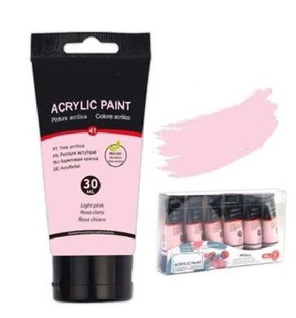 AKRILFESTÉK 30ML PASZTELL  PINK