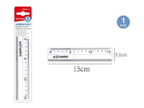 VONALZÓ ALUMÍNIUM 15CM