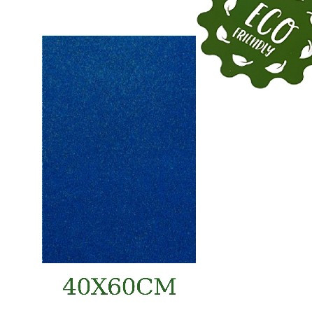 DEKORGUMI CSILLÁMOS KIRÁLYKÉK 10DB/CSOM 40X60CMX2MM