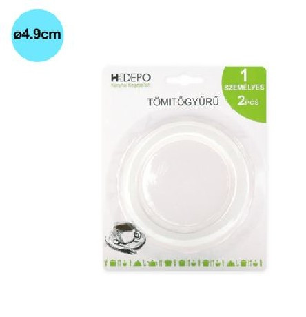 TÖMÍTŐ GYŰRŰ 2DB/CSOM 4,9CM