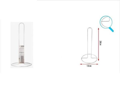 PAPAÍRTÖRLŐ TARTÓ FÉM 13X28CM