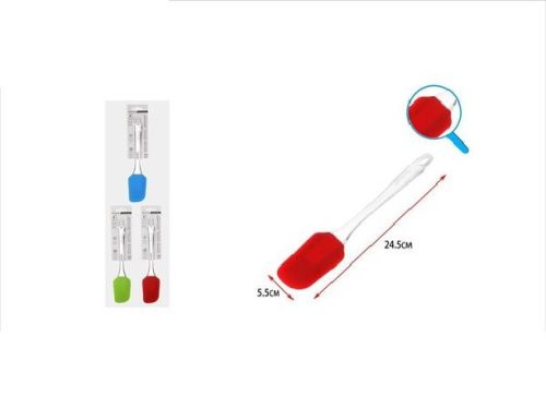 SPATULA SZILIKON 5,5X24,5CM 3F. SZÍN