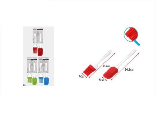 SPATULA+ECSET SZILIKON  4X21,7CM/5X24,5CM 3F. SZÍN