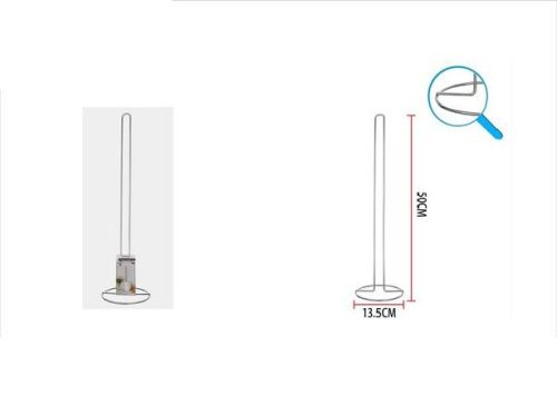 PAPÍRTÖRLŐTARTÓ FÉM 13,5X50