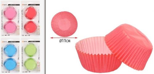 MUFFIN PAPÍR 50DB-OS 4 FÉLE SZÍN ÁTM:11CM