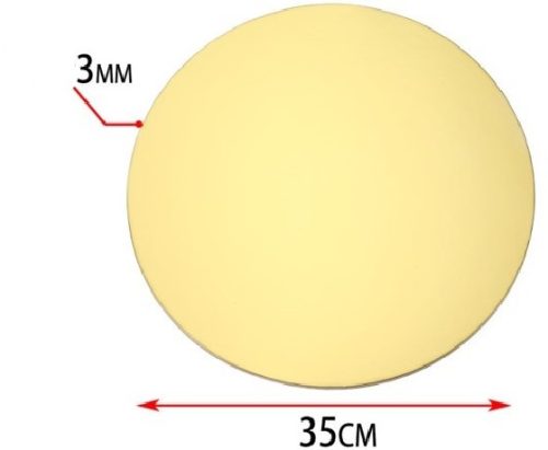 TORTAALÁTÉT KEREK 35CM D:3MM