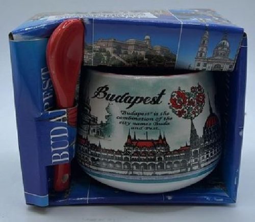 BÖGRE HORDÓ FORMA, KANÁLLAL PORC. "BUDAPEST" 120ML