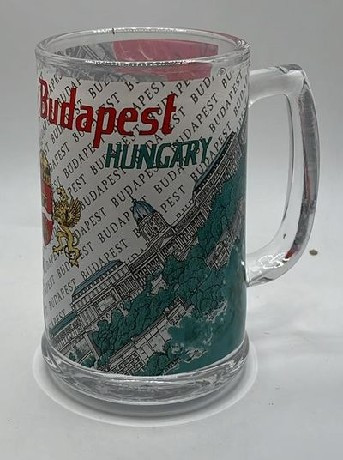 KORSÓ ÜVEG "BUDAPEST" 380ML