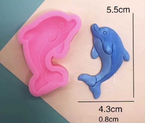 ÖNTŐFORMA FONDANT DELFIN 5,5CM*4,3CM