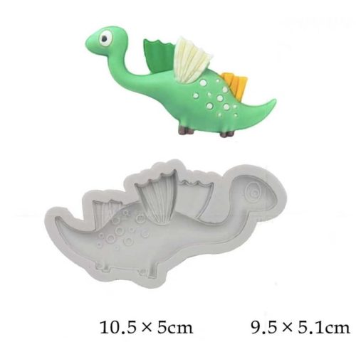 ÖNTŐFORMA SZÁRNYAS DINÓ 10,5CM*5CM; 9,5CM*5,1CM