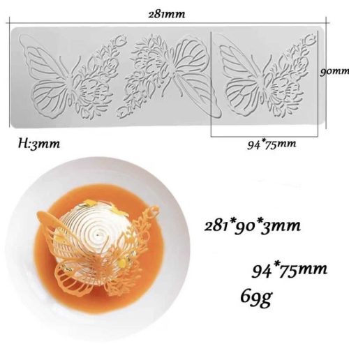 ÖNTŐFORMA LEPKE 28,1CM*9CM