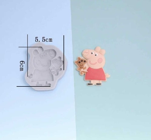 ÖNTŐFORMA FONDANT - PEPPA 5,5CM*6CM