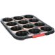 MUFFIN SÜTŐ FORMA (12) 26,5X32CM 0,4MM  M3CM NON-STICK BEVONATOS ALPINA