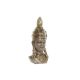 BUDDHA FEJ POLIREZIN 17X12X36CM ARANY