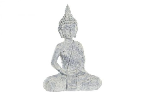 BUDDHA POLIREZIN 15X9X22CM SZÜRKE