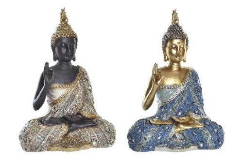 BUDDHA POLIREZIN 17X9X25CM 2F.