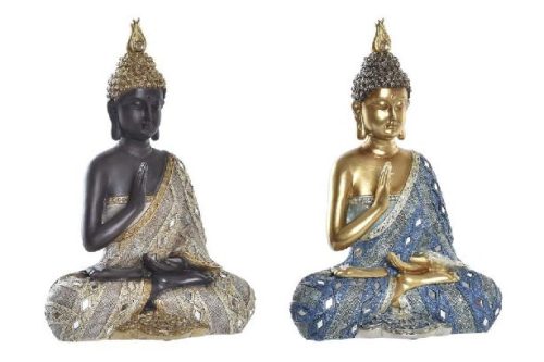 BUDDHA POLIREZIN 24X12X34CM 2F.