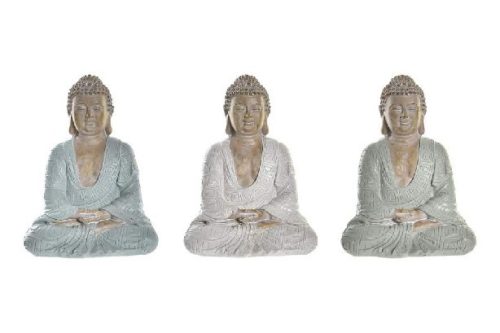 BUDDHA POLIREZIN 13,5X9,5X18,5CM 3F.