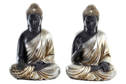 BUDDHA POLIREZIN 20,5X16,5X30CM 2F.