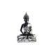 BUDDHA POLIREZIN 25X14X37,5CM EZÜST