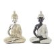 BUDDHA POLIREZIN 18X10,5X26CM 2F.